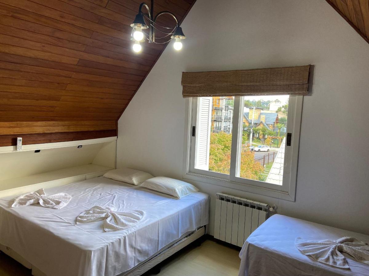Apartamento Duplex De Gramado By Cia Da Temporada Luaran gambar